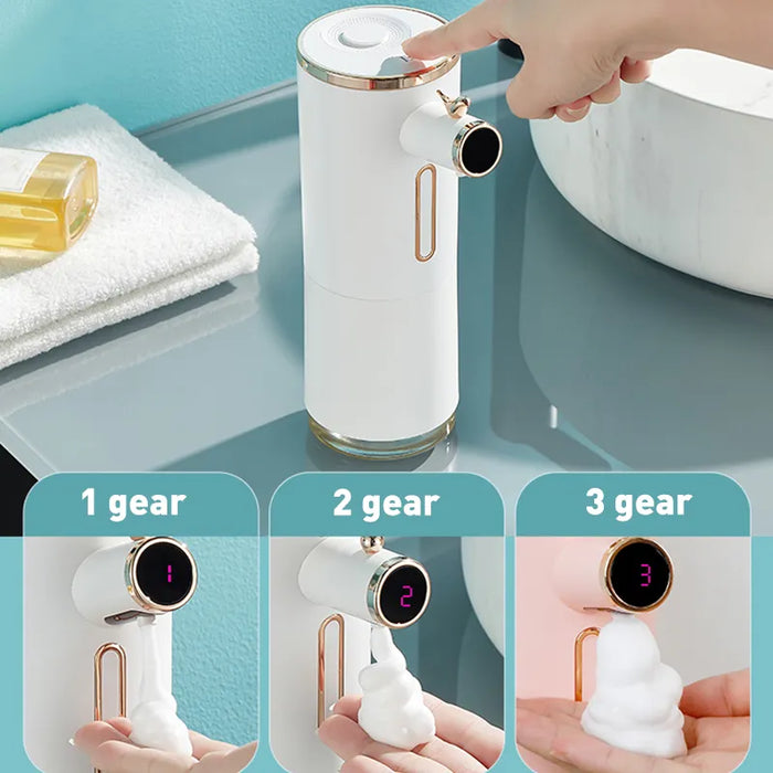 Automatic Foam Soap Dispenser Touchless Liquid Soap Dispensers With Induction USB Charging Hand Sanitizer Bathroom