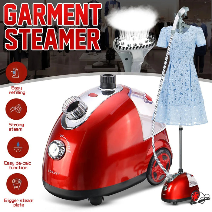 1600ML Steam Iron Portable 2000W Garment Steamer for Clothes with Stand Hanger 110V 220V Electric Generator Machine Home 스팀다리미