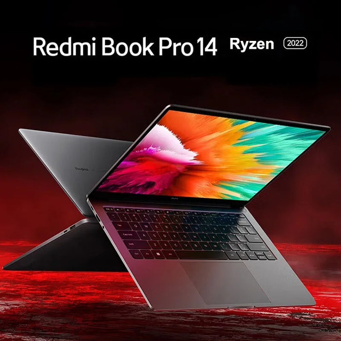 2022 Xiaomi Redmibook Pro 14 Laptop 14 Inch 2.5K 120Hz Notebook AMD Ryzen R5-6600H R7-6800H 16GB 512GB With AMD Radeon Graphics