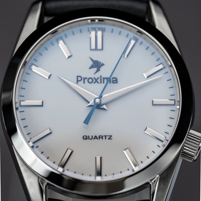 Proxima PX1691 2022 New 38MM Men Retro Mechanical Watch PT5000 Luxury Stainless Steel AR Sapphire Crystal Glass 100m Waterproof