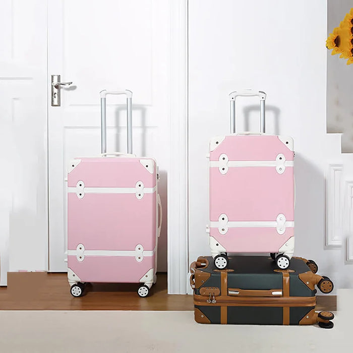 Pull rod case men's luggage large capacity 24 "sturdy 2022 new retro fashion 20" small suitcase