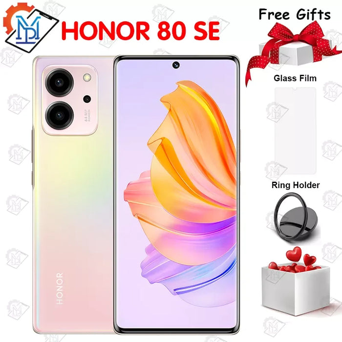 New Original HONOR 80 SE 6.67" 120Hz Screen MT6877 Dimensity 900 Octa Core Magic UI 7 Camera 64MP