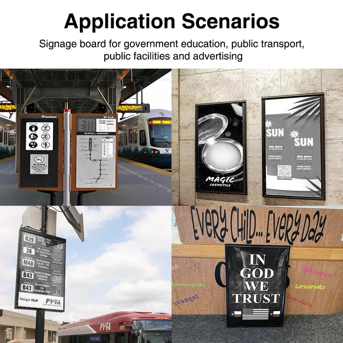 31.2 inch E ink Display Epaper Screen for Government Education Public Transportation Communal Facilities