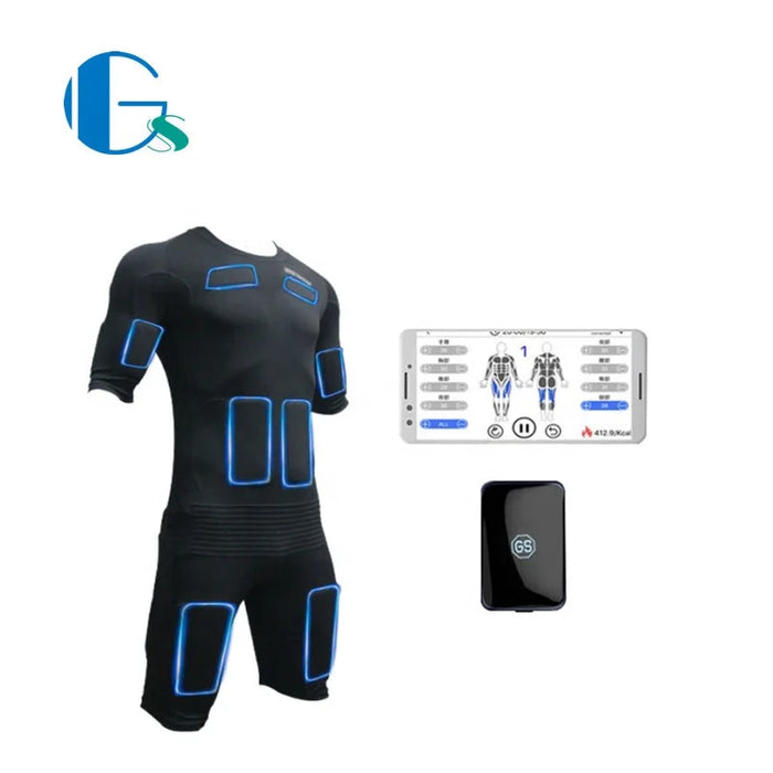 Build muscle full body ems suit 8 Area control  workout machine EMS SUIT for weight loss women men