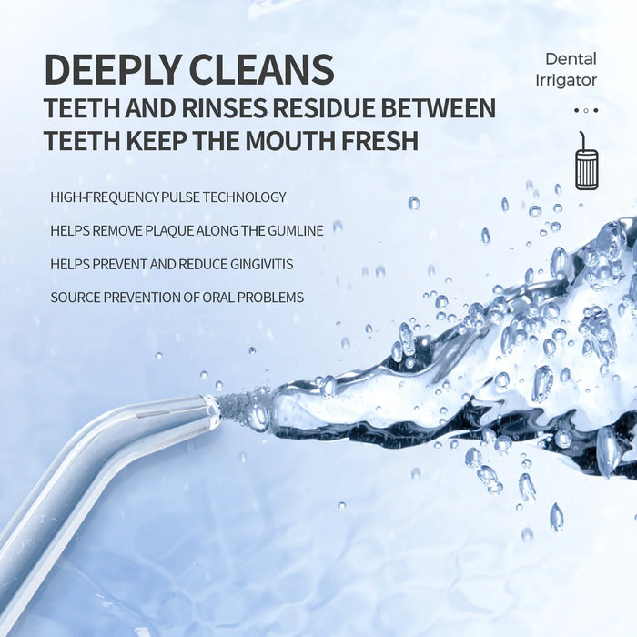 Factory Free OEM Oral Electric Floss Teeth Clean Irrigator Cordless Water  Flosser