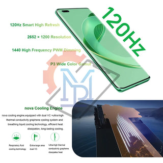 2023 Original Huawei Nova 11 Ultra 6.78" OLED Screen Kunlun Glass Snapdragon 778G HarmonyOS 3.0 100W SuperCharge Smartphone