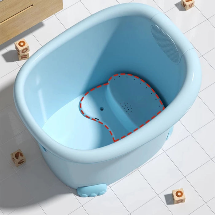 Plastic Buckets Foot Bath Bucket Roller Large Water Portable Fomentation Machine Cubeteras Banheira De Gelo Home Bath Design