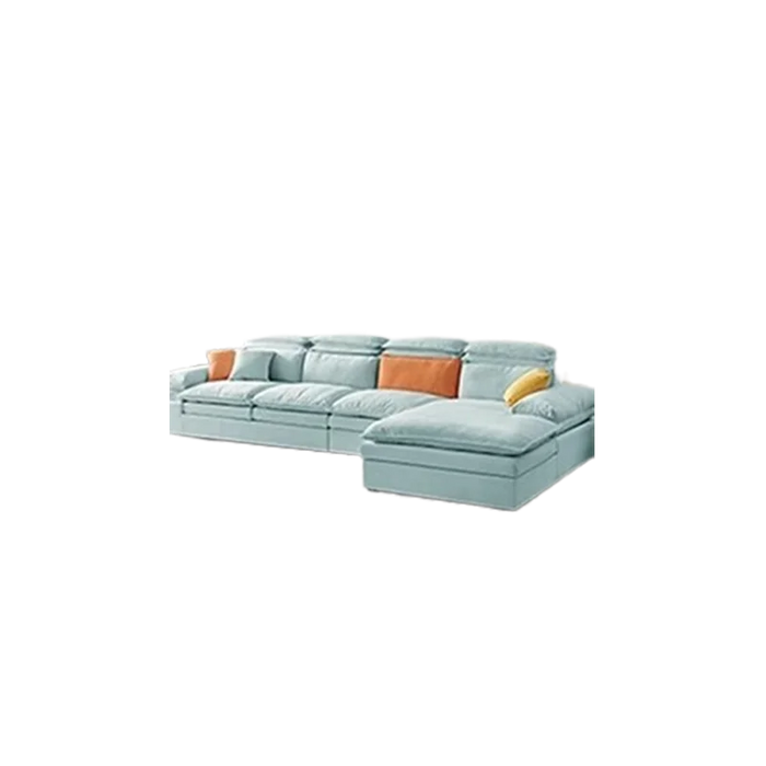 Relaxing White Sofa Nordic Lazy Elegant Soft Minimalist Puff Sofa Bedrooms Reclining Divani Da Soggiorno Home Furniture