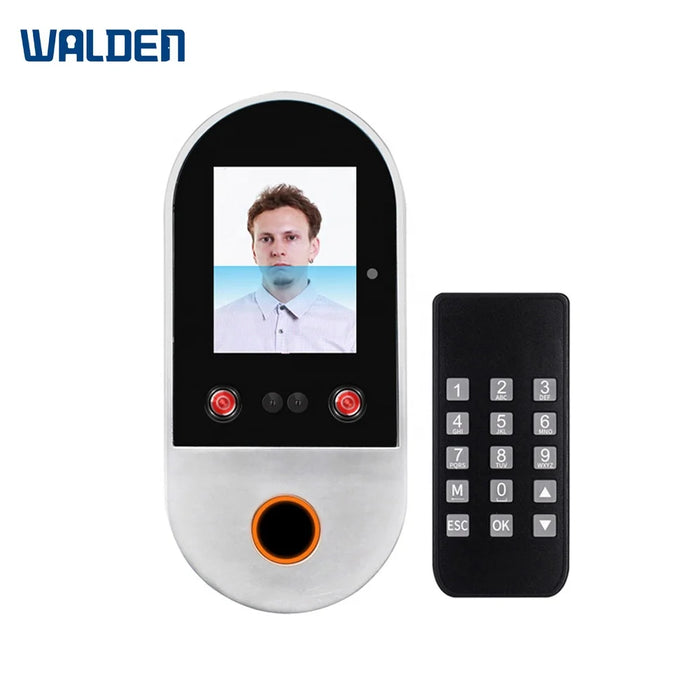 Facial Attendance Digital Waterproof Metal Touch Keypad Standalone 125KHz EM Card Reader Face Recognition Access Control