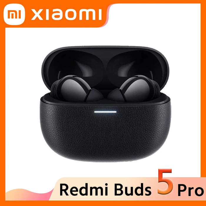 Xiaomi Redmi Buds 5 Pro Bluetooth 5.3 Earphone 52dB 4kHz Noise Cancellation 49ms Low Latency True Wireless ANC Headset