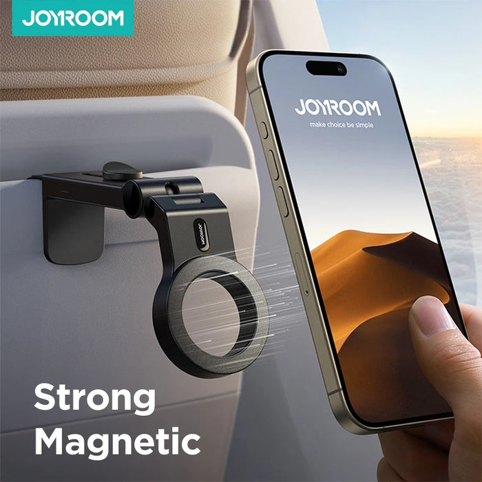 Joyroom Magnetic Airplane Phone Holder Cellphone Mount Travel Desk Phone Stand Flight Flexible Rotation Mount Train Seat Stand