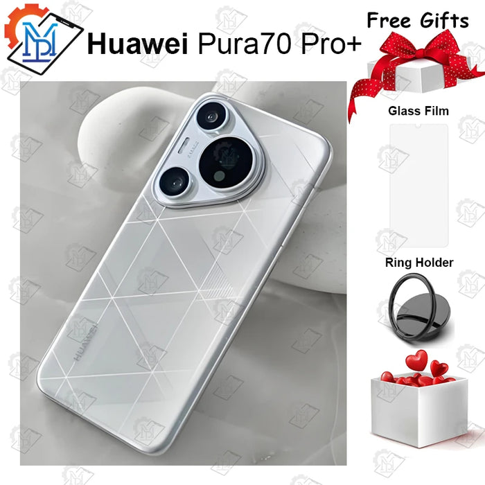 2024 Origianl Huawei Pura 70 Pro+ Mobile Phone 6.8" Xuanwu tempered Screen Kirin 9010 Octa Core HarmonyOS Battery NFC Smartphone