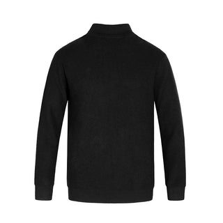 Hellen&Woody Men Clothing Spring and Autumn New Turtleneck Red Bar Sweater Fashion Casual Slim Cotton for Commute 1919624
