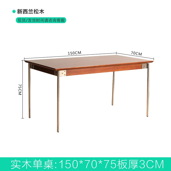 Modern Table Dining Wood Multifunction Rectangular Home Furniture Kitchen Rectangular Wooden Restaurant Mesa Tables Room