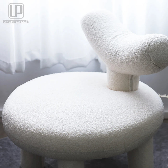 Velvet Fabric One Seater Sofa Chair Set for Home Furniture Top Hot Sale Single Sofa White Living Room Furniture Modern