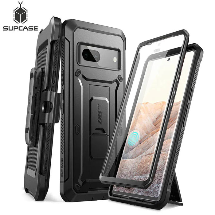 SUPCASE For Google Pixel 7 Case (2022) 5G UB Pro Full-Body Rugged Holster & Kickstand Case with Built-in Screen Protector