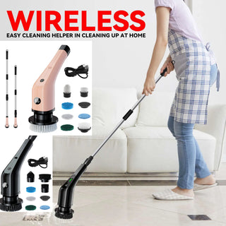 Multifunctional Wireless Electric Cleaning Brush For Floor Cleaning Household Cleaning Brush Toilet Cleaning Window Bathroom