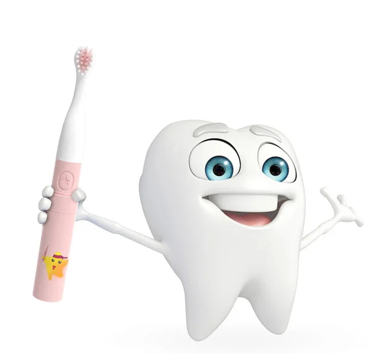 2024 New Arrival Kids Electric Toothbrush For Teeth CleaningIPX7 Rechargeable Cartoon Smart Children Toothbrushes