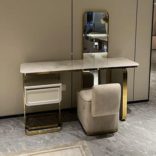 Light luxury dressing table new dressing table bedroom simple postmodern luxury high-end dressing table storage cabinet