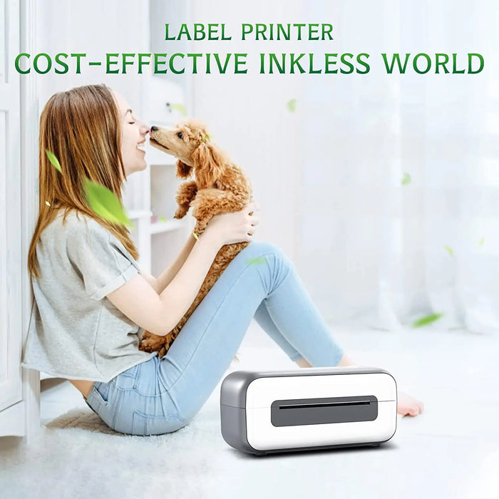 PhomemoPM-246-S Thermal Label Printer Travel Office Home Mobile Mini Portable Printing Support 4*6 Shipping Labels Printer