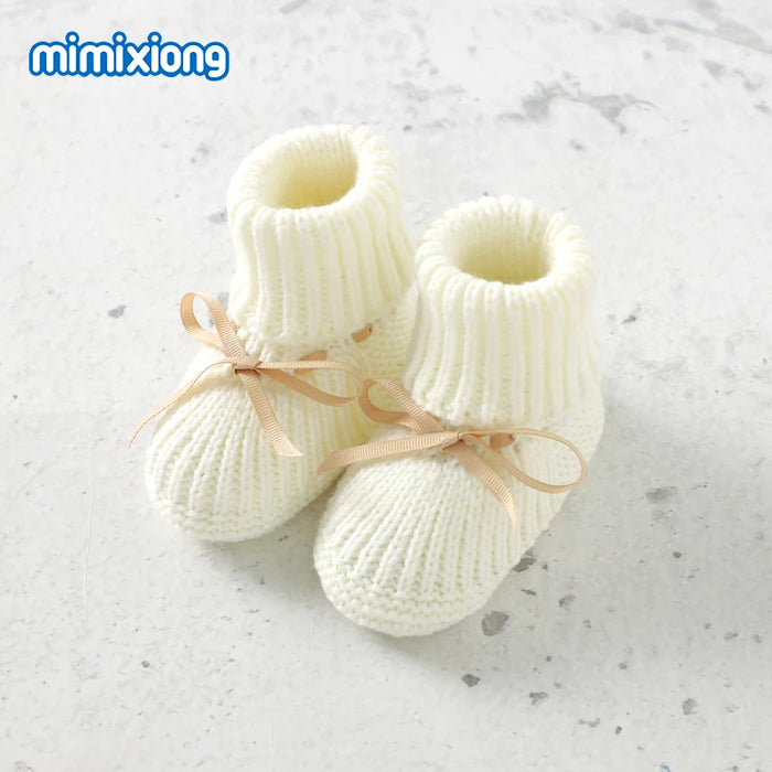 Baby Shoes Knitted Newborn Bebes Boys Girls First Walkers Soft Soled Infant Kids Unisex Prewalkers Anti-slip Footwear