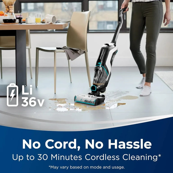 Cordless Max All in One Wet-Dry Vacuum Cleaner and Mop for Hard Floors and Area Rugs Vaccum Cleaners for Home Appliance Black