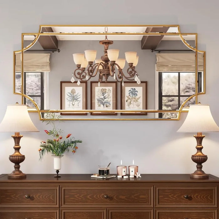 Large  Mirror for Wall, Modern Decorative Mirror Rectangle Wall , Bevelled Full Length Mirror