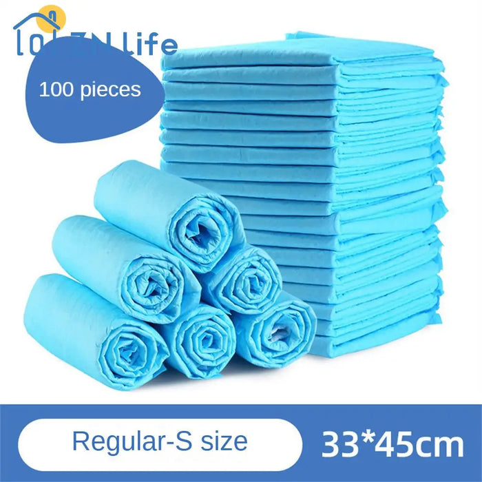 Pet Changing Pad Extra Thick Eliminate Odor Durable Large Size Sanitary Super Absorbent Pet Training Pads Pet Training Diapers