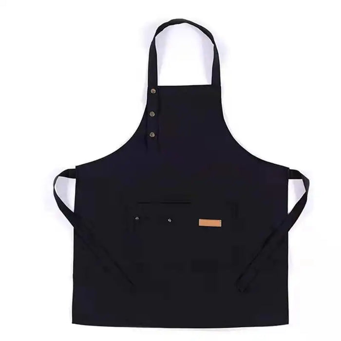 Simplicity Sleeveless Apron Antifouling Kitchen Household Cleaning Tools Waterproof Grease Canvas Apron Dining Room Work Clothes