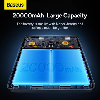 Baseus Blade HD 100W Power Bank 20000mAh Fast Charging Powerbank for iPhone 15 14 13 Pro Max Notebook