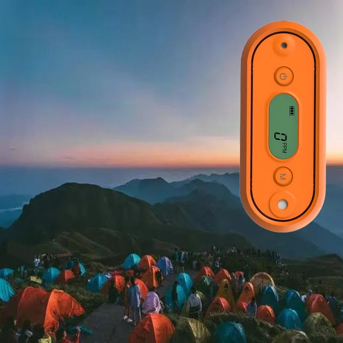 Travelling IP68 waterproof outdoor tent camp CO alarm checker portable carbon monoxide camping perimeter alarm