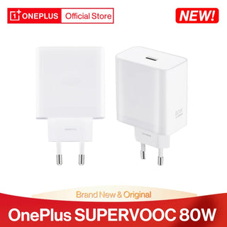 80W OnePlus SUPERVOOC Charger Type-A Adapter EU Plug for OnePlus 10 Pro 10T Nord 2 2T