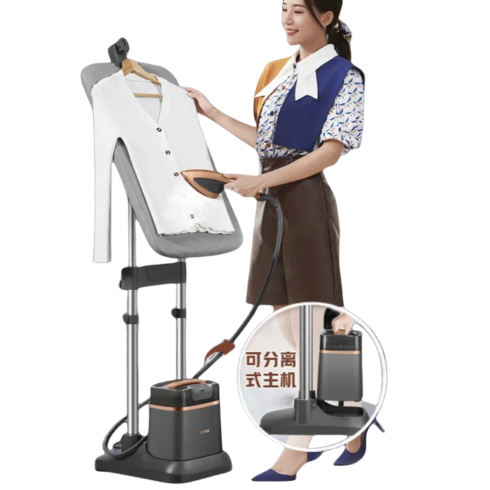 Professional Garment Steamer for Home and Commercial Use Double-pole Clothes Iron with Steam for Clothing Store EGU-Y208A 220V