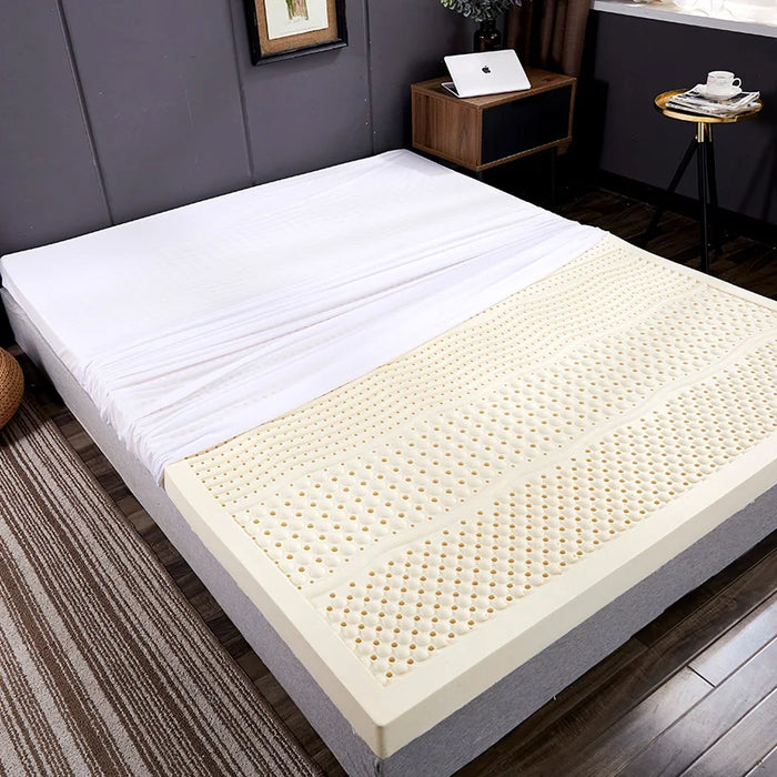 Thailand natural 100% latex mattress with cover natural rubber pure mattress 1.8m bed 2.0m thickened home dormitory cushion mats