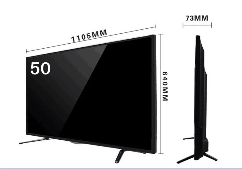 Flat screen tv smart 4k T2/S2 42/50/55/60/65 a television lcd (led) digital