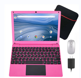 2024 Latest 10.3 Android System 12 Quad Core Ultra thin tablet Laptop 2GB/62GB Netbook A133 CPU Computer Wi-Fi USB