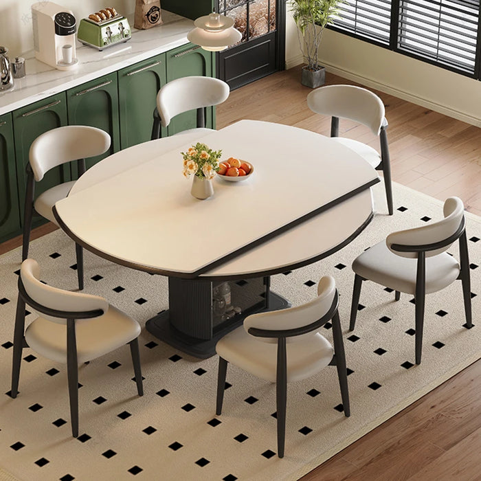 Service Table Dining Restaurant Tables Round Modern Rooms Cafe Reception Elegant Kitchen Room Extendable Mesa Home Furniture