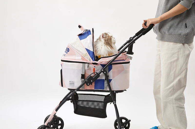 3 in 1 PETKIT Bon Voyage Luxury Pet Dog Strollers for Small dogs and cats