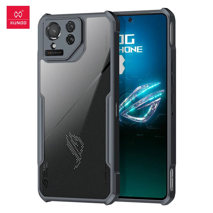 Xundd For Asus ROG Phone 8 Pro Case Transparent Phone Cover Shockproof Bumper For ROG8 ROG 8 Pro ROG 7 Pro Protective Cases