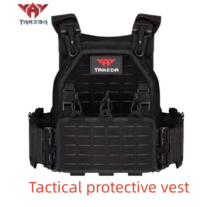 New combat vest 6094 quick detachable light laser cut tactical vest black gear to carry Military tactical vest