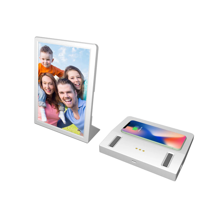 LCD Player 9.7 inch digital photo frame 9.5 inch video playback with Wireless Charger Digital smart digital picture frame