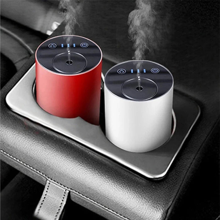 Mirror Face Aroma Diffuser Small Fragrance Diffuser Flavoring For Car Air Freshener Aromatherapy Machine Essential Oils Diffuser