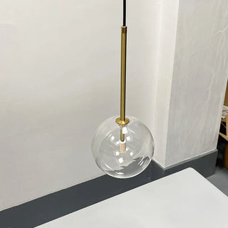 Modern LED Nordic Lustre Pendant Lights Chandelier Fixture Glass Ball Lampshade Bedroom Dining Room Hanging Lamp Restaurant
