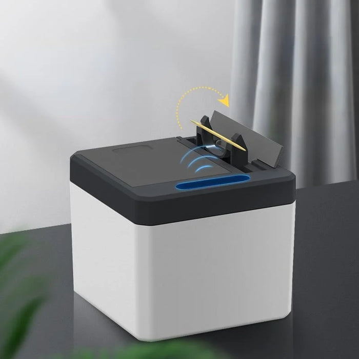 Intelligent Induction Toothpicks Container for Cotton Swabs Fully Automatic Infrared Sensing Automatic Pop-up Toothpick Stand