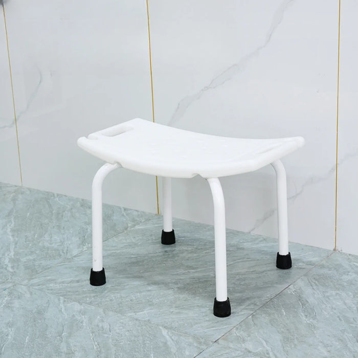 Low Chair Portable Bathroom Wall Hanger Toilet Footrest Shower Chairs Movable Black Stool Scaffolding Chaise Douche Transparent