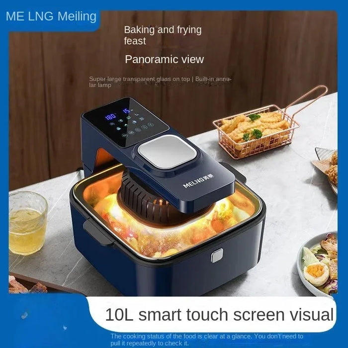 Meiling air fryer home automatic new electric frying pan microwave oven oven integrated multifunctional machine potato chips