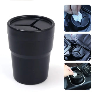 Multifunctional Car Water Cup Holder Mini Trash Bin Cup Holders Air Vent Mount Seat Back Stand  Car Cup Holder Trash Can Holders