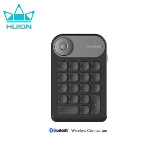HUION Keydial Mini Wireless Keyboard K20 Bluetooth 5.0 Connectivity for Graphics Tablet Monitor Display Pen Computer Windows Mac