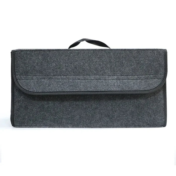 Portable Foldable Car Trunk Organizer Felt Cloth Storage Box Case Auto Interior Stowing Tidying Container Bags