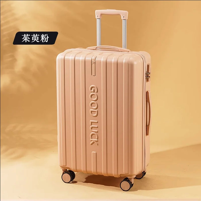 Suitcase pull rod box Female 2023 new travel box wear-resistant large capacity student password boarding luggage male